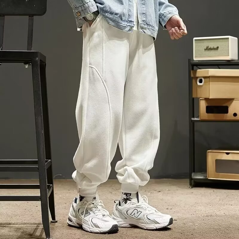 Men’s Solid Color Sports Joggers – Casual Athletic Pants