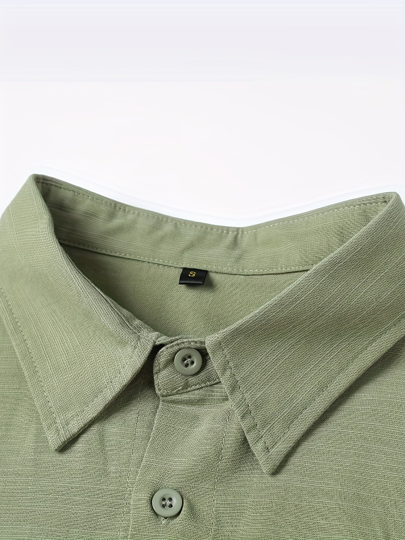 Loose Colored Lapel Long-sleeved Casual Men's Shirt For Teenagers