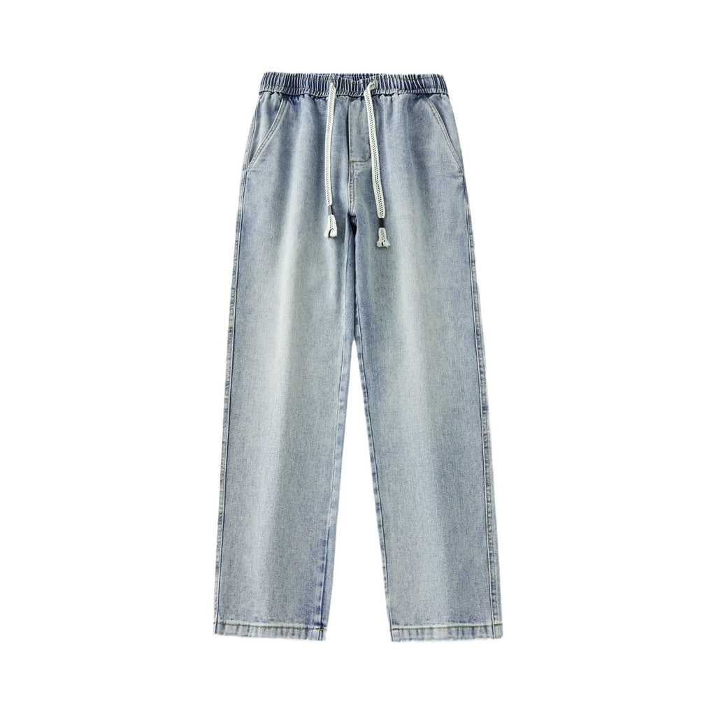 Men’s Retro Loose Straight-Leg Pants – Casual Streetwear