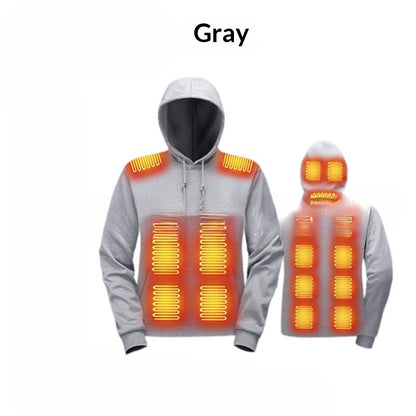 Men’s Thermal Fleece Hoodie – Warm Outdoor Casual Pullover