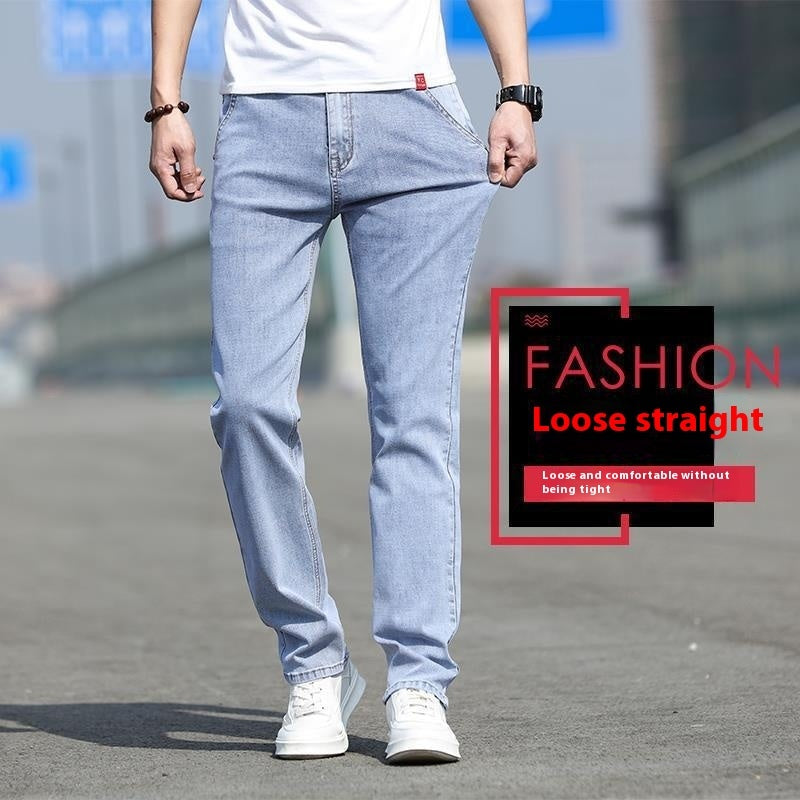 Men’s Smoky Gray Jeans – Trendy Slim-Fit Casual Pants
