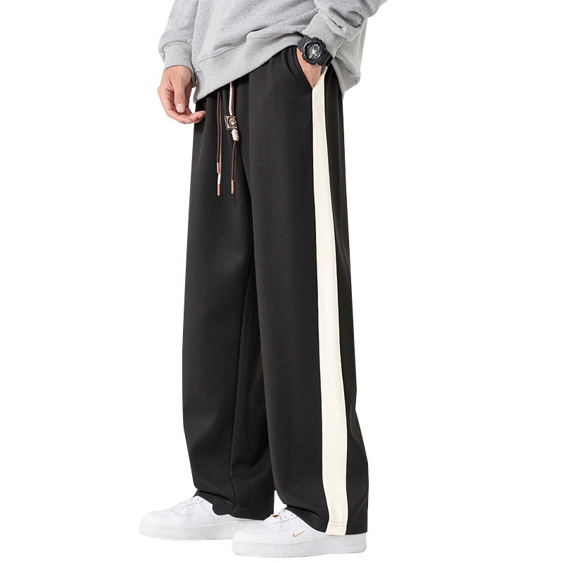 Spring And Autumn Men's Plus Size Casual Pants Fat