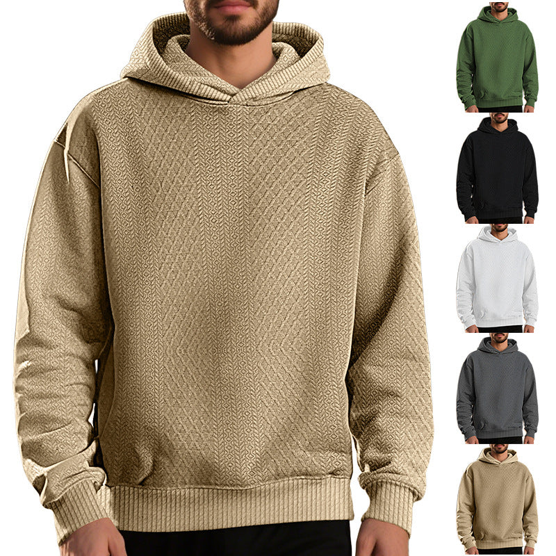 Loosefit Jacquard Hoodie