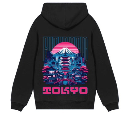 Men’s Heavyweight Vintage Hoodie – Washed Loose Casual Sweatshirt