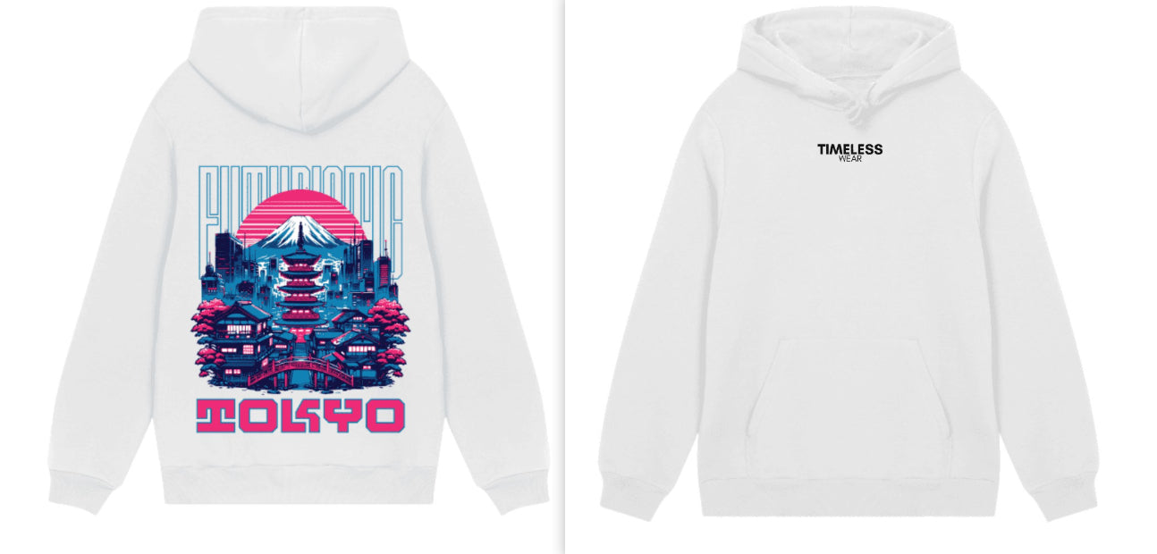 Men’s Heavyweight Vintage Hoodie – Washed Loose Casual Sweatshirt