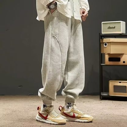 Men’s Solid Color Sports Joggers – Casual Athletic Pants