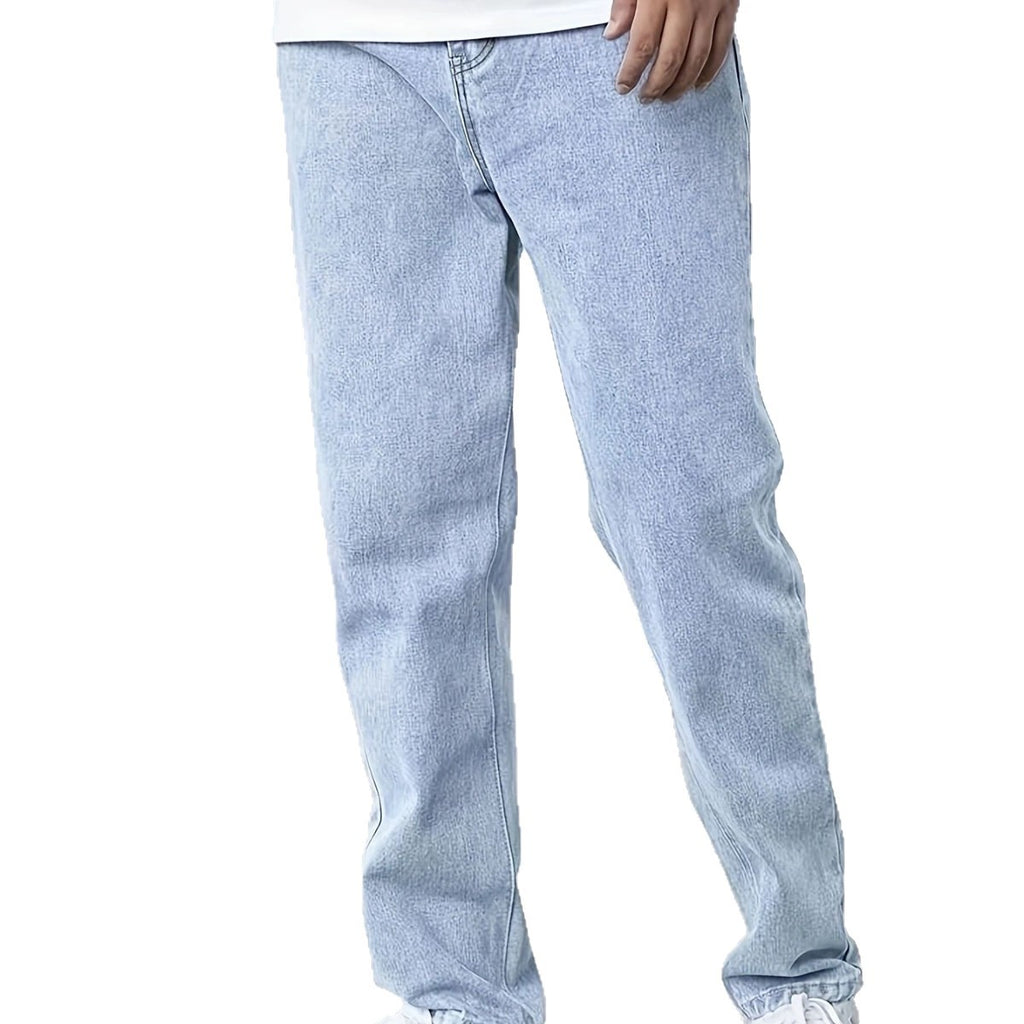 Men’s Slim Fit Jeans – Youth Casual Streetwear