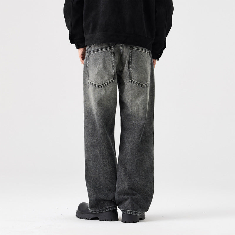 American Wide Leg Jeans For Men