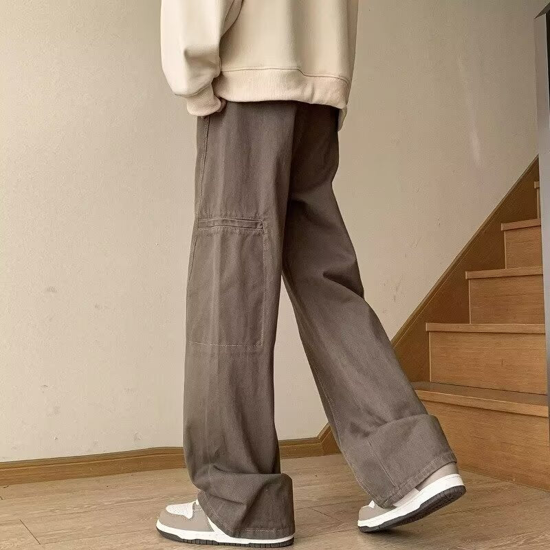 Men’s Dark Blue Retro Denim Jeans – Casual Workwear