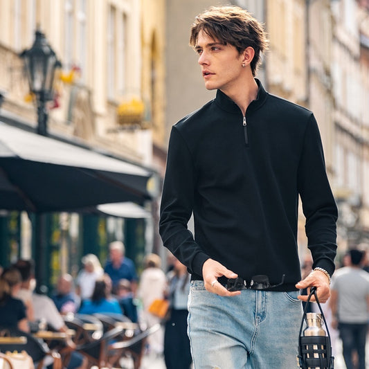 Men’s Casual Streetwear Hoodie – Trendy Pullover for Everyday Wear