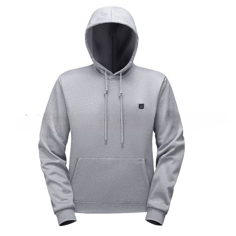 Men’s Thermal Fleece Hoodie – Warm Outdoor Casual Pullover