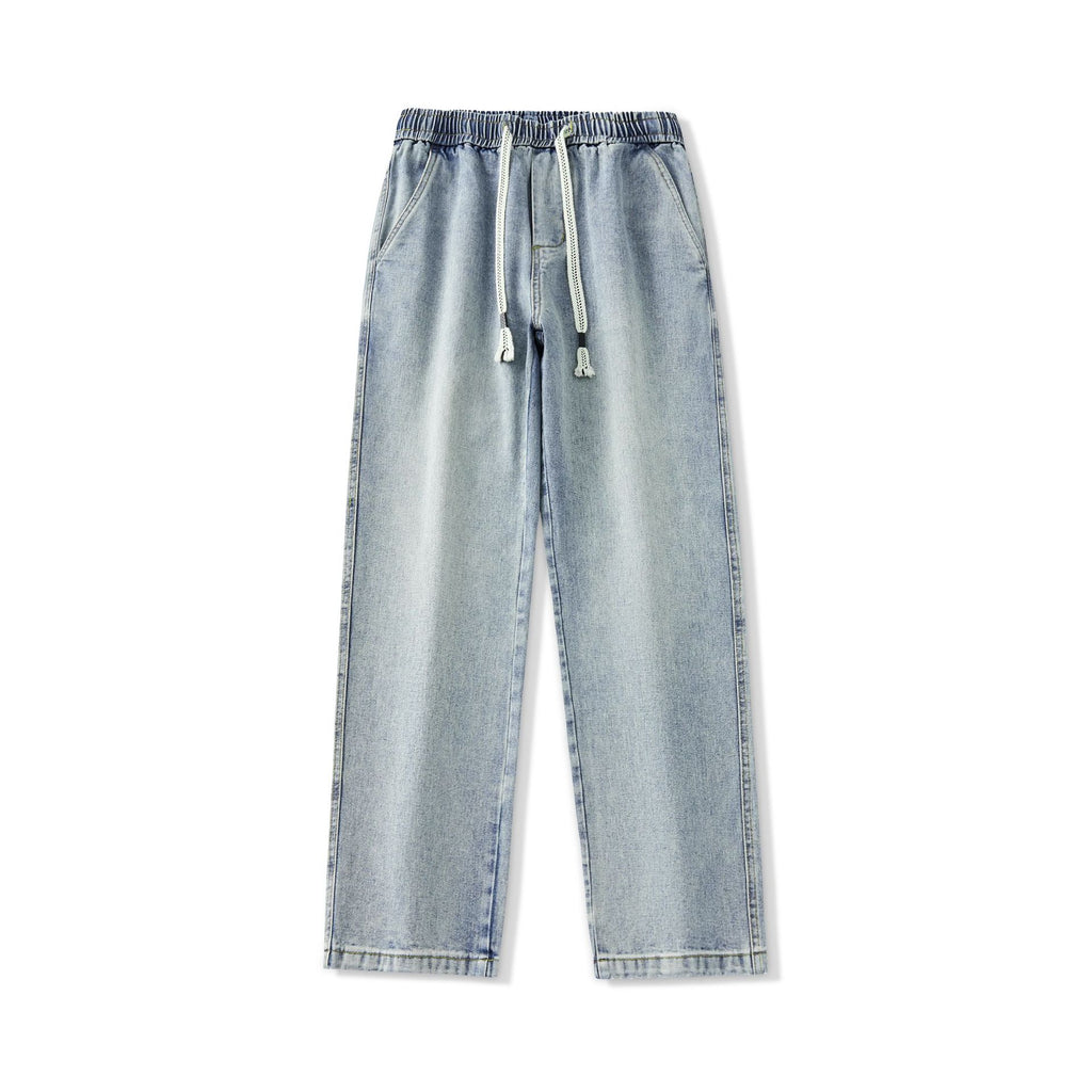 Men’s Retro Loose Straight-Leg Pants – Casual Streetwear