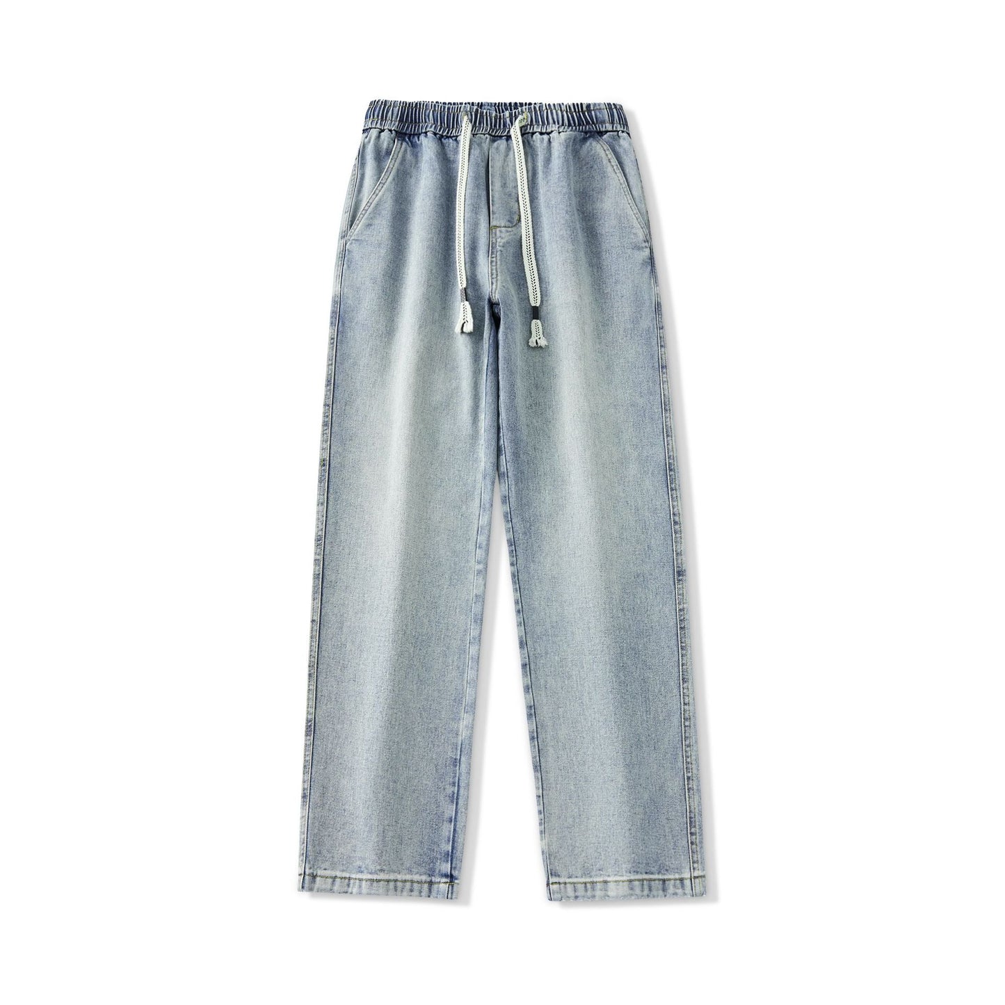 Men’s Retro Loose Straight-Leg Pants – Casual Streetwear