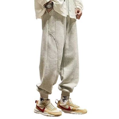 Men’s Solid Color Sports Joggers – Casual Athletic Pants