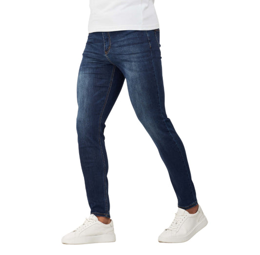 Men’s Slim-Fit Jeans – Casual Streetwear Denim