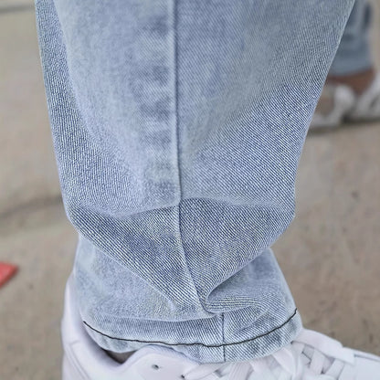 Men’s Slim Fit Jeans – Youth Casual Streetwear