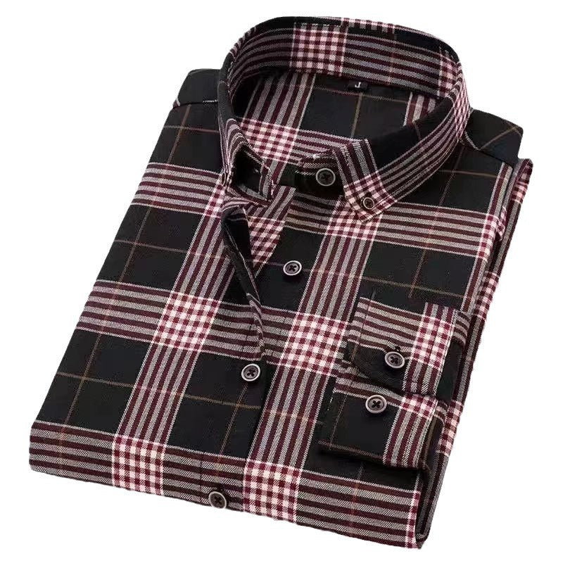 Korean-style Trendy Slim-fit Mens Shirt Jacket
